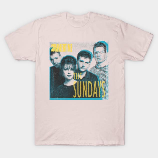 90s The Sundays //  fanart T-Shirt by psninetynine